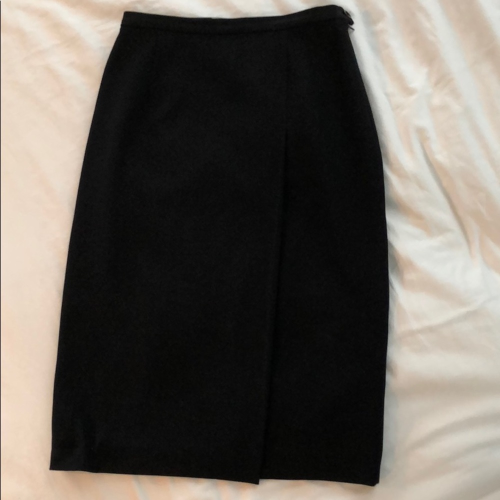 MaxMara Side Slit Pencil Skirt